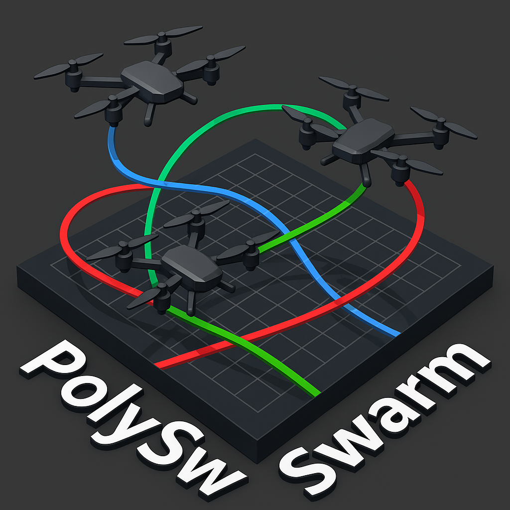 PolySwarm: Multi-UAV Trajectory Generation and Control Framework